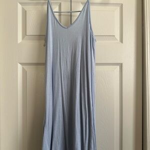 Light Blue Sleeveless Dress